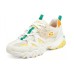 Skechers D'lites 2.0 'White Orange Yellow' Women's 36