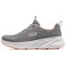 Skechers Sport Slip Resistant, Abrasion Resistant, Breathable Low Top Casual Running Shoes Women's Gray gray/coral, 37