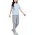 Skechers Knitted Sports Pants Women's Medium Heather Gray Medium Heather Gray 004F, S