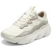 Skechers Anti Slip Wear Resistant Low Top Running Shoes Women's Ivory Бежевый, 37.5