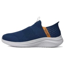 Skechers Hands Free Slip-Ins Anti-Slip Wear-Resistant Low-Top Casual Shoes Men's Blue Orange синий оранжевый, 45