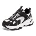 Skechers Cushioning Wear-Resistant Kids Platform Sneakers Black White Kids' Черно-белый, 30