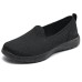Skechers On-The-GO Fle Cushioning Breathable Lightweight Low-Top Casual Shoes Women's Black Черный, 38