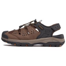 Skechers Anti-Slip Wear-Resistant River Trekking Shoes Men's Brown Black Коричневый, 41