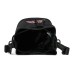 Skechers Fabric Shoulder Bag, Crossbody Bag Unisex Carbon Black сажа