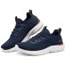 Skechers SKECHERS MENS USA Anti-Slip Wear-Resistant Low-Top Casual Running Shoes Men's Marine Blue Синий, 40