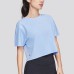 Skechers T Shirt Women's Moon White Blue Moon White Blue/02P8, M