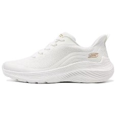 Skechers Bob's Cushioning Anti-Slip And Wear-Resistant Breathable Support Low-Top Casual Running Shoes Women's White Белый, 39.5