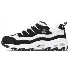 Skechers D'Lites 1.0 'White Black' Women's 36