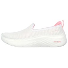 Skechers Cushioned Slip-Resistant Low-Top Casual Shoes Women's White Pink Белый Розовый, 38