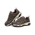 Skechers Anti-Slip And Wear-Resistant Breathable Low-Top Chunky Sneakers Men's Коричневый, 41.5