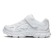 Skechers Tough Tra Slip Resistant Cushioning Wear Resistant Breathable Low Top Running Shoes White Teenagers 27.5