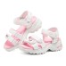 Skechers D'LITES Series Children's Sandals White Pink Teenagers 30