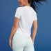 Skechers T Shirt Women's Bright White Белый, S