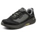 Skechers Cushioning Breathable Wear-Resistant Supportive Low-Top Casual Shoes Men's Black 39.5