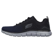 Skechers Skechers Track Durable Breathable Low-Top Casual Shoes Men's Black Черный, 40