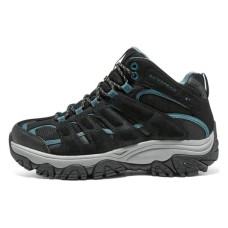 Skechers Go Walk Outdoor Waterproof And Wear-resistant Mid-Top Outdoor Shoes Women's Black Черный, 35