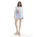 SNDYS shirt co-ord in light blue Голубой, M - EU 38