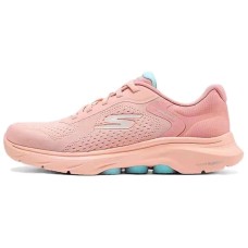 Skechers WOMEN'S GO WALK Abrasion Resistant Rebound Low-Top Casual Shoes Women's Peach Pink Оранжевый, 36