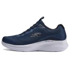 Skechers Cushioning Anti-Slip And Wear-Resistant Low-Top Running Shoes Men's Blue Синий, 42