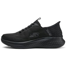 Skechers Slip Ins Casual Shoes Men Low-Top Black/White Черный, 40