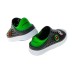 Skechers Guzman Steps Cushioning Wear-Resistant Children's Sandals Black Green Teenagers Черно-зеленый, 28.5