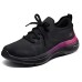 Skechers WOMEN'S GO WALK Cushioning Wear-Resistant Low-Top Casual Shoes Women's Black Черный, 36
