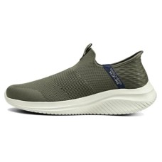 Skechers Sport Hands Free Slip-Ins Anti-Slip Wear-Resistant Low-Top Casual Shoes Men's Green Зеленый, 42
