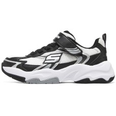 Skechers Low-Top Kids' Running Shoes Black White Teenagers Черно-белый, 36