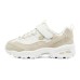 Skechers D'LITES Series Anti-Slip Wear-Resistant Kids Lifestyle Shoes White Beige Teenagers 35