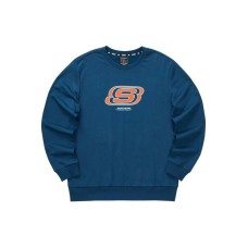 Skechers Colorful Sweatshirts Unisex Poseidon Blue синий посейдон, XS