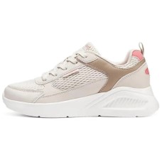Skechers Bob's Cushioning Wear-Resistant Breathable Supportive Lightweight Rebound Low-Top Casual Shoes Women's Beige Бежевый, 38