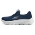 Skechers Cushioning, Slip Resistant, Abrasion Resistant, Moisture Wicking Low Top Casual Shoes Women's Blue navy/lavender, 35