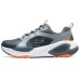 Skechers Cushioning Wear-Resistant Rebound Low-Top Casual Running Shoes Men's Gray gray/multicolor, 39.5
