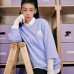 Skechers Colorful Sweatshirt Unisex Sweet Lavender Sweet Lavender/01DU, L