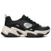 Skechers Stamina V2 Low Top Sneakers Black Women's 35