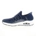 Skechers Uno Meridian 183006 Mens Blue Canvas Lifestyle Sneakers Shoes 10