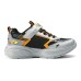 Skechers Cushioning Wear-Resistant Kids Lifestyle Shoes Silver Black Teenagers Серебристый/Черный, 32