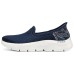 Skechers Go Walk Fle Cushioned Anti-Slip Wear-Resistant Breathable Lightweight Low-Top Casual Shoes Women's Blue Синий, 37