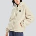 Skechers Sports Alliance Series Velvet-feel Coat Women's Light Brown Коричневый, M