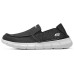 Skechers Cushioned Anti-Slip Wear-Resistant Breathable Lightweight Low-Top Casual Shoes Men's Black Черный, 40