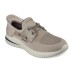 Skechers Hands Free Slip Ins Cushioned Wear Resistant Lightweight Low Top Casual Shoes Men's Taupe Серо-коричневый, 42
