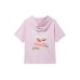 Skechers Funny Monster T Shirt Women's Ladylike Pink Ladylike Pink-013W, XL
