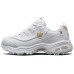 Skechers D'lites Gs White/Gold Women's 37.5