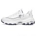Skechers D'LITES 1.0 Anti Slip Wear Resistant Low Top Chunky Sneakers Women's White Белый, 38