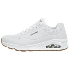 Skechers Uno Cushioning Low Top Casual Shoes Men's White 41