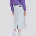Skechers x SmileyWorld Casual Long Skirts Women's High-Rise Gray High-Rise Gray-004T, L