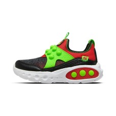 Skechers Cushioning Wear Resistant Kids' Running Shoes Black Red Teenagers Черный, 37