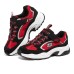 Skechers Slip-Resistant Cushioning Abrasion-Resistant Kids Lifestyle Shoes Black Red Teenagers 32