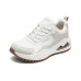 Skechers Cushioned Wear-Resistant Breathable Lightweight Low-Top Casual Shoes Women's White Белый, 37